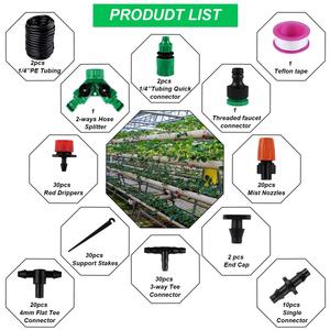 Dispositif <span class=keywords><strong>d</strong></span>'arrosage automatique des fleurs en plastique DaringFish, kit <span class=keywords><strong>d</strong></span>'irrigation <span class=keywords><strong>goutte</strong></span> à <span class=keywords><strong>goutte</strong></span> pour pots <span class=keywords><strong>de</strong></span> fleurs <span class=keywords><strong>de</strong></span> <span class=keywords><strong>balcon</strong></span>, 30 m, arrosage intelligent DIY - Product Image 3