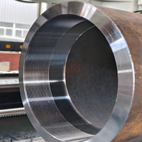 Torno CNC de Bancada Inclinada de Alta Precisión y Gran Resistencia Automático para Roscado de Tuberías y Cajas