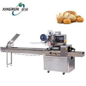 Automatic Instant Noodle bread biscuit Candy Soap Mask Packing Machine Chocolate Bar Horizontal Pillow Bag Packaging Machine