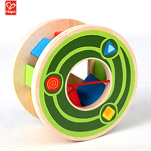 Hape Walk <strong>Along</strong> Snail <strong>Wooden</strong> <strong>Toys</strong> Educational Shape and Color Sorter - Product Image 4