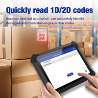 16 Go de RAM 512 Go de ROM Lecteur d'empreintes digitales industriel Windows 10 pouces 4G RFID GPS Win 11 Pro NFC Tablette robuste avec lecteur de codes à barres 2D