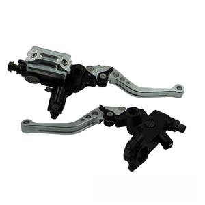 Pièces de modification de moto - Pompe de frein avant CNC avec ensemble de frein à main d'embrayage 22MM, Pompe de frein à disque hydraulique - Product Image 5