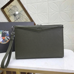 <b>Men's</b> Genuine Leather Long Zipper <b>Clutch</b> <b>Bag</b> with RFID Blocking Durable Vintage Envelope Style - Product Image 5