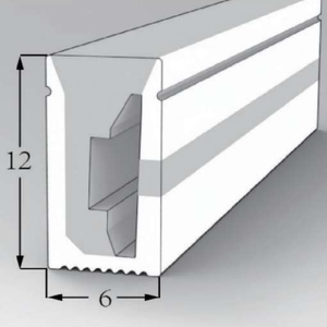Hotelbeleuchtung DC24V Traumfarben Flexibles Silikon Wasserdicht IP66 06*12mm Digital 120LEDs WS2811ic Laufendes Wasser RGB <span class=keywords><strong>LED</strong></span> Pixel-Röhre - Product Image 3