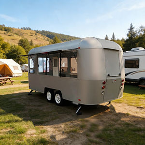 Remolque de Comida Cuadrado de Aluminio con Horno para Pizza, Diseño Espacioso y Luminoso para Dulces y Uso en Exteriores - Product Image 5
