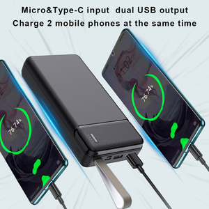 High Capacity Li-<b>Polymer</b> Battery 30000mAh Type-C Portable Power Bank for Mobile Phone Outdoor Camping - Product Image 3