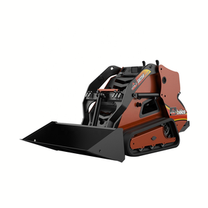 Brandneuer Hydraulischer <span class=keywords><strong>Mini</strong></span>-Kompaktlader mit Vielseitigem Zubehör: Harley-Rechen, Grabenfräse, Erdbohrer, Greifer, Betonmischer - Product Image 1