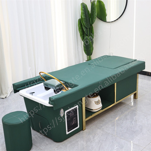 High <strong>Quality</strong> Modern Eco-Friendly Multifunctional Salon <strong>Furniture</strong> Electric <strong>Water</strong> Circulation Head Therapy Shampoo Bed Foot Spa - Product Image 2