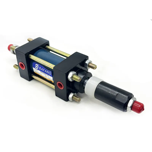 Vérin hydraulique réglable à double arbre MOB/D - Diamètre de trou (30/40/50/63) X (50/100/150/200-50) Double sortie - Product Image 3
