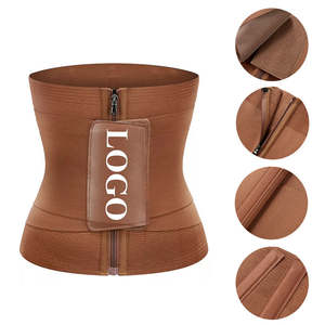 مشد خصر عالي الضغط للتنحيف والتعرق، أحزمة تشكيل الجسم للتحكم في البطن ولف المعدة للنساء - Product Image 3