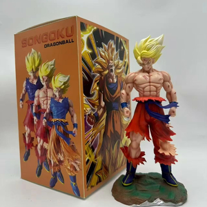 ฟิกเกอร์อนิเมะญี่ปุ่น dbz Super Siyan 4 <span class=keywords><strong>GT</strong></span> 11''sson <span class=keywords><strong>goku</strong></span> vegeta gogeta PVC ดีไซน์ใหม่สำหรับการสะสม - Product Image 1