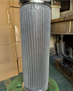 Elementos filtrantes plisados de acero inoxidable resistentes a la corrosión Industria Marina Filtración de aceite de motor Cilindro de filtro de metal - Product Image 3