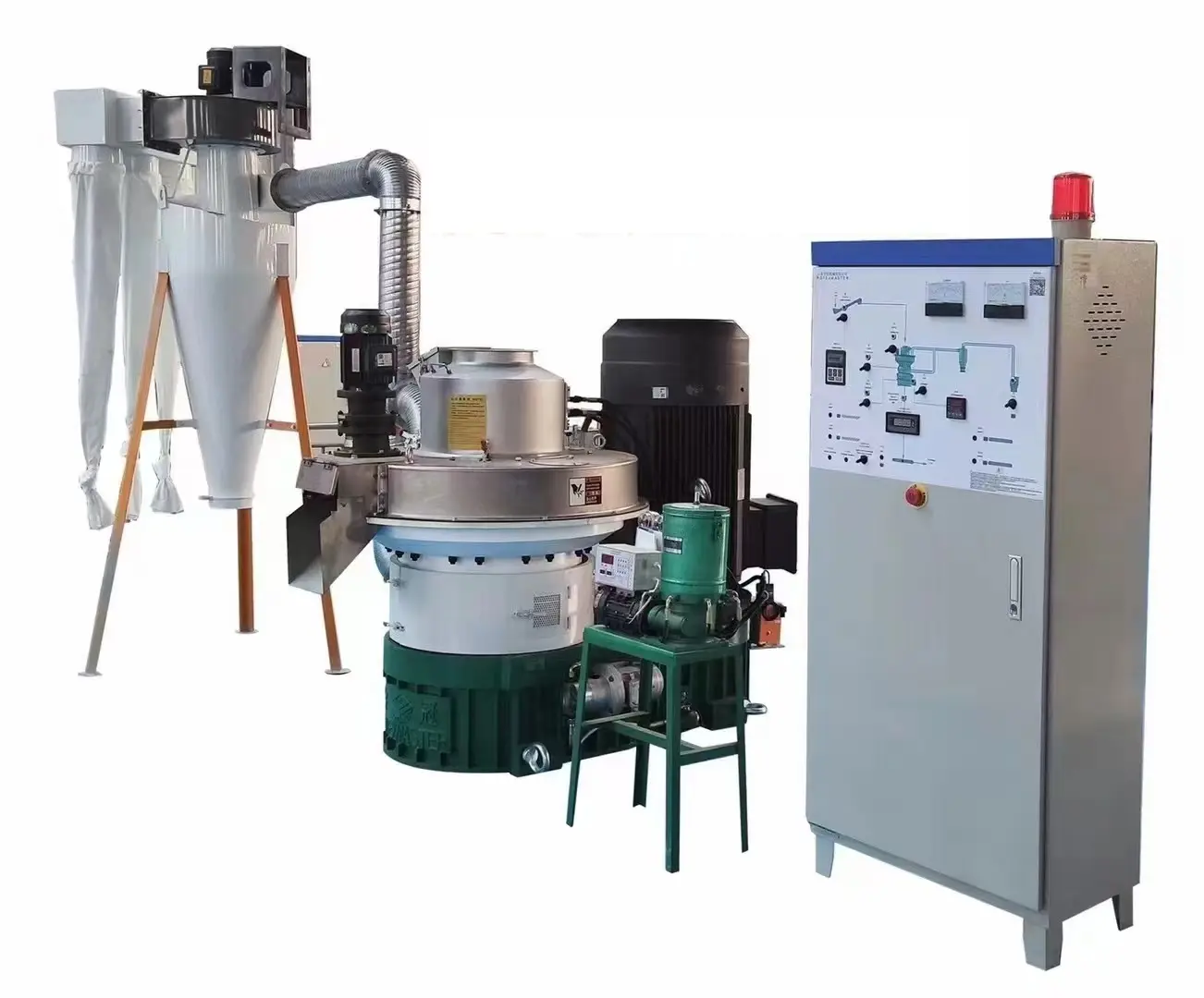 1-30 t/h Complete Wood Pellet Production Line Automatic Biomass Fuel Pellet Plant