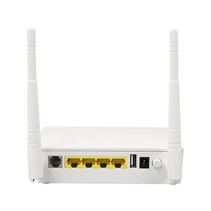 ใยแก้วนำแสงอุปกรณ์บรอดแบนด์เทอร์มินัลเบอร์ออฟติกโมเด็ม FTTH 4 RJ45 LAN พอร์ต1GE 3FE USB VoIP 2.4G WiFi 300M ZTE ชิป GPON โมเด็ม EPON ONU - Product Image 6