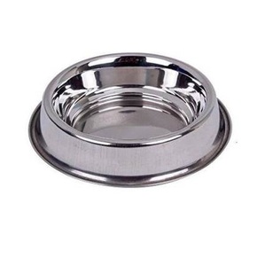 Bol pour chien en acier inoxydable antidérapant à double paroi personnalisé grand bol d'eau potable pour animaux de compagnie assiette d'alimentation pour chiens - Product Image 2