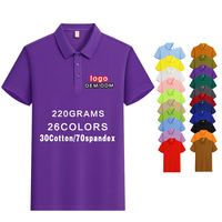 OEM High-End Custom Logo Heren Golf Polo Shirt Quick Dry Sublimatie Print Performance Sportkleding