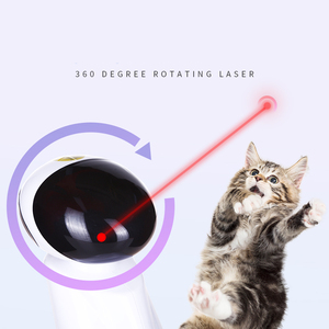Juguete Interactivo para Mascotas AFP, Productos de Entrenamiento para Mascotas, Puntero Láser Automático Eléctrico Giratorio para <span class=keywords><strong>Gatos</strong></span>, Juguete de Entrenamiento para Atrapar - Product Image 4