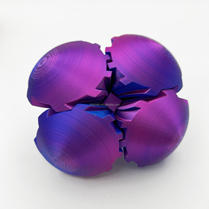 New Arrival gearsphere bánh bóng cho căng thẳng và lo lắng thư giãn Sphere <span class=keywords><strong>Cube</strong></span> 3D in bánh xoay bóng cảm giác thần tài đồ chơi - Product Image 4