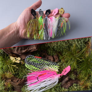 Señuelos <span class=keywords><strong>de</strong></span> Pesca <span class=keywords><strong>de</strong></span> Alta Calidad, Señuelos Artificiales Duros Tipo Buzzbait, Señuelos <span class=keywords><strong>de</strong></span> Natación con Hojas <span class=keywords><strong>de</strong></span> Sauce y Cuchillas Spinnerbait para Pesca <span class=keywords><strong>de</strong></span> Lucio - Product Image 6