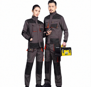 Combinaisons <span class=keywords><strong>de</strong></span> <span class=keywords><strong>travail</strong></span> pour hommes à manches longues, vêtements <span class=keywords><strong>de</strong></span> <span class=keywords><strong>travail</strong></span> d'été, manches pliables, combinaisons personnalisées pour ateliers <span class=keywords><strong>de</strong></span> réparation automobile - Product Image 2