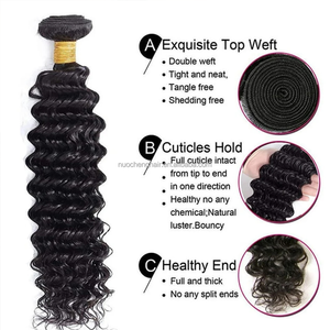 <span class=keywords><strong>Capelli</strong></span> Umani Vergini Remy <span class=keywords><strong>Afro</strong></span> Kinky Ricci Grezzi Non Lavorati da 22 Pollici, Onde Sciolte, Ricci Profondi Jerry, con Doppia Trama a Macchina - Product Image 6