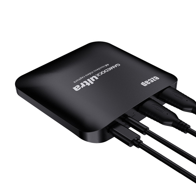 EZCAP326C for to USB 30 4K 60fps Recording and Live Streaming Video Capture Card for Game Streaming All Systems