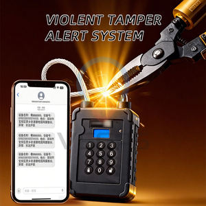 4G電子シールGPSスマートトラッカーEシールGPS貨物ロック南京錠キャビネットコンテナセキュリティおよび出荷追跡GPSトラッカー - Product Image 2