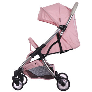 cochecito de bebé una pieza/cochecito de bebé Cochecitos de bebé con soporte de <span class=keywords><strong>3</strong></span> <span class=keywords><strong>piezas</strong></span>/una mano plegable cochecito de bebé - Product Image 4