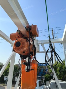 DZJX Bulk Bag <strong>Unloader</strong> Integrate with <strong>Vertical</strong> Conveyer and Big-bag <strong>Unloader</strong> Discharger for Calcium Carbonate - Product Image 4