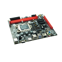 Carte mère d'ordinateur H81Desktop H81 jeu de puces 1000M carte mère de jeu de bureau carte mère PC double canal pour pièces de PC