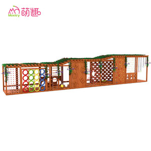 Estructuras de Escalada para Jardín de Infantes Moetry, Redes de Escalada de Madera para Niños, Escalador para Exteriores con Agarraderas - Product Image 6
