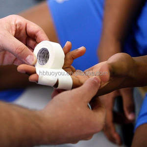 100% coton Recoo qualité doigt <span class=keywords><strong>Bowling</strong></span> bande sport bande avec oxyde de zinc adhésif qualité garantie doigt BoxingTape - Product Image 5