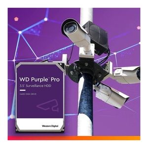 Pro giám sát nội bộ ổ cứng HDD 18TB <span class=keywords><strong>WD</strong></span> Tím SATA 6 Gb/giây 512 Mb Bộ nhớ cache 3.5in wd181purp kim loại & nhựa máy chủ 3 năm - Product Image 3