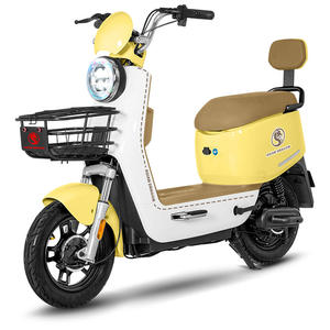 Scooter <span class=keywords><strong>électrique</strong></span> à cadre en acier à haute teneur en carbone 48V, batterie au plomb-acide, conception à deux roues, moteur à moyeu arrière, autonomie <span class=keywords><strong>de</strong></span> 60 km - Product Image 1