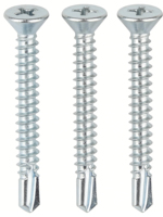 Yaente Factory 410/304 Stainless Steel M4.2 Phillips Countersunk Head Self-Drilling Self-Tapping Drill Tail Screw
