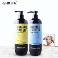 Shampo dan Kondisioner Rambut DELOFIL Label Pribadi Organik 100% Minyak Murni Organik Set Shampo dan Kondisioner Rambut Grosir