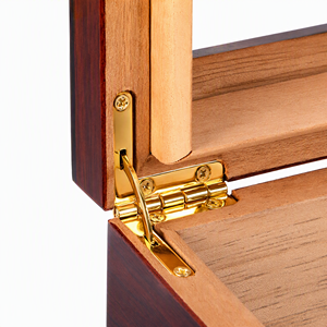 Humidor à <span class=keywords><strong>cigares</strong></span> en bois de cèdre espagnol de qualité supérieure, grande capacité, vitrine scellée avec couvercle en verre, boîte humidificatrice pour <span class=keywords><strong>cigares</strong></span> <span class=keywords><strong>cubains</strong></span> - Product Image 5