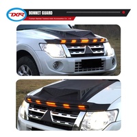 Kits de carrosserie, accessoires, capot de protection de capot d'injection, couvercle de capot, garniture de bouclier, aileron d'aile arrière pour Mitsubishi Pajero