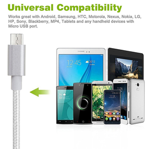Carga rápida 2M 2A tipo <span class=keywords><strong>C</strong></span> Cargador blanco Cable de Cargador de Cable Micro Usb - Product Image 6