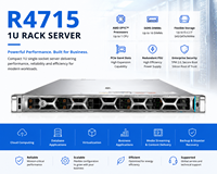 Server Rak 1U R4715 Prosesor AMD EPYC 9005 DDR5 Server Komputasi Awan AI Enterprise