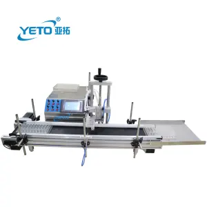 Automatic Desk Top Glass Bottle Volume Perfume Vials Eye Drop Essential Oil Filling Machine production line