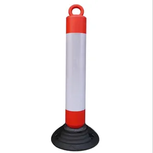 High Quality Outdoor Road Obvious Safety Belt Barrier Traffic Warning Post