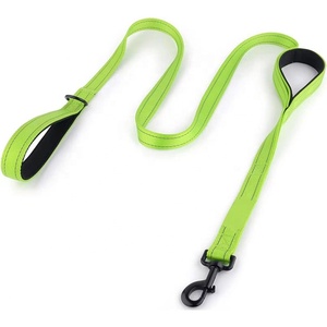 Various <strong>Large</strong> and Medium-Sized <strong>Dog</strong> Walking Collars New Double-Layer Thickened Reflective Nylon <strong>Dog</strong> <strong>Leash</strong> Pet Supplies - Product Image 3