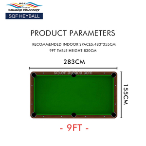 Sq. f 2025 Chuyên Nghiệp 9ft Bàn Hồ Bơi Cho Snooker Bạc Chân Rắn Gỗ Thép Strachan Vải Slate Bàn Ăn Bảng Vải - Product Image 3