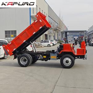 Mini Dumper diesel del camión 4x4 del volquete de la granja del mini volquete del aceite de palma de Kapuro mini volquete - Product Image 1