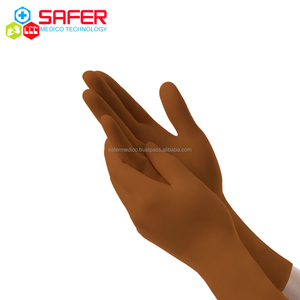Gants chirurgicaux stériles Safer Medico Microsurgery, doux, jetables, confortables, de qualité alimentaire, imperméables, légers, en caoutchouc - Product Image 5