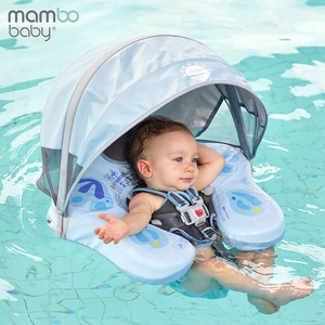 Mambobaby Nouveau Design Flotteur de Poitrine Air Free pour Bébé et Tout-Petit pour Piscine Mousse Perlée B503-21-W-Z Rose/Bleu Enfant - Product Image 3