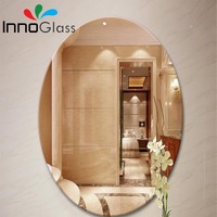 Custom Sizes Bevel Edge Copper Free Silver Mirror with Competitive Price
