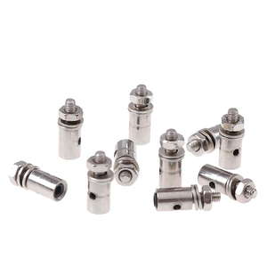 Paquete de 10 <span class=keywords><strong>RC</strong></span> avión barco varillas de empuje tope de conexión Servo conectores diámetro ajustable helicóptero 2,1mm/1,8mm/1,3mm <span class=keywords><strong>RC</strong></span> barco - Product Image 2