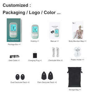 Ağrı kesici ve kas stimülasyonu için taşınabilir onlarca EMS cihazı kas gevşeme egzersiz sonrası kurtarma - Product Image 6